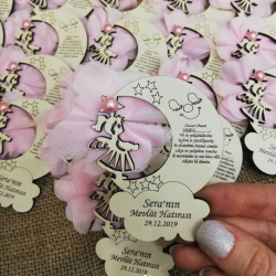 Aydede Model Ahşap Bebek Magneti Aydede Model Ahşap Bebek Magneti