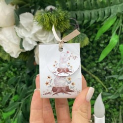 Kart Tasarımlı Bubble Mum, Bebek Hediyeliği,Bebek Hastane Hediyelik Kart Tasarımlı Bubble Mum, Bebek Hediyeliği,Bebek Hastane Hediyelik