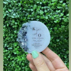 Gümüş Ayna Detaylı Epoksi Magnet Hediyelik Gümüş Ayna Detaylı Epoksi Magnet Hediyelik