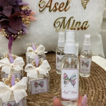 Plastik Fısfıslı Şişe 50 cc Bebek Kolonyası