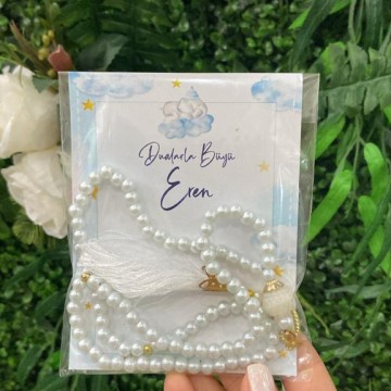 İnci Tesbih Bebek Hedliyeliği, Mevlüt Hediyeliği, Tesbih Hediyelik 