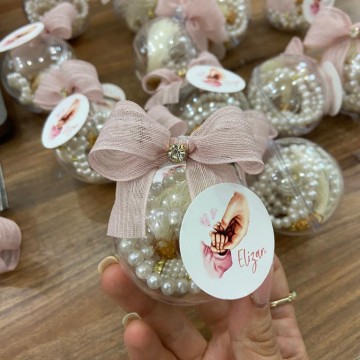 Küre Model İnci Tesbih Bebek Hediyeliği, Mevlüt Hediyeliği