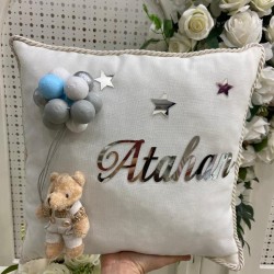 Bubble Toplu Bebek Takı Yastığı Bubble Toplu Bebek Takı Yastığı